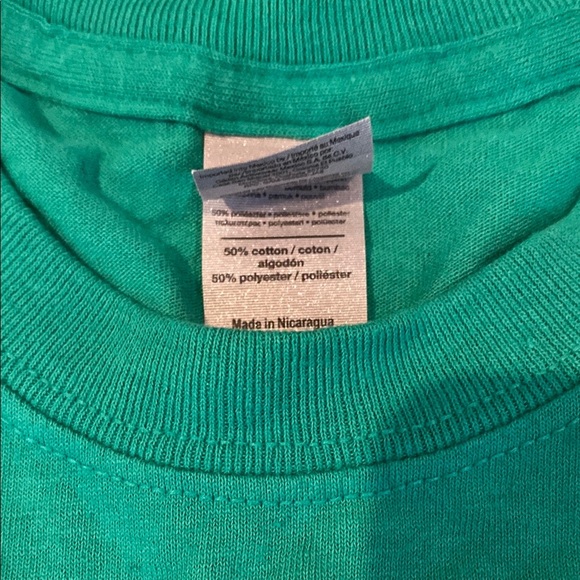 Gildan The Pumpkin Run 5K Short Sleeve T-Shirt "WeRunToFeedKids" Medium Green - Picture 4 of 7